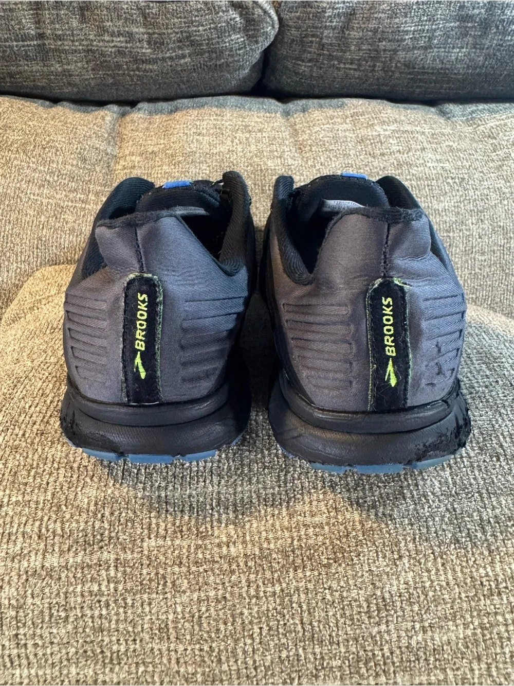 Brooks Anthem 5 Men’s running shoes Black/Ebony/Blue 1103781D064 Size 10.5